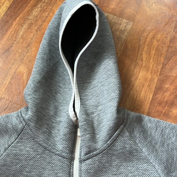 EUC Gray with white trim Zyia full zip jacket - Picture 6 of 15